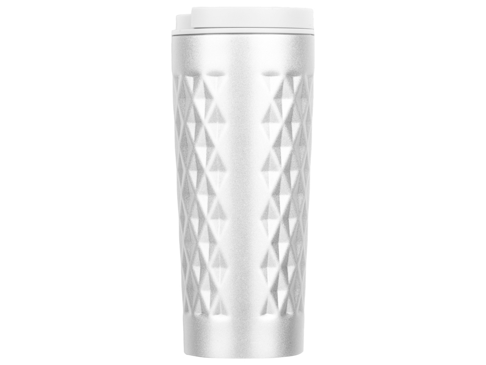 Герметичная вакуумная термокружка Matrix,450 мл, серебристый-2