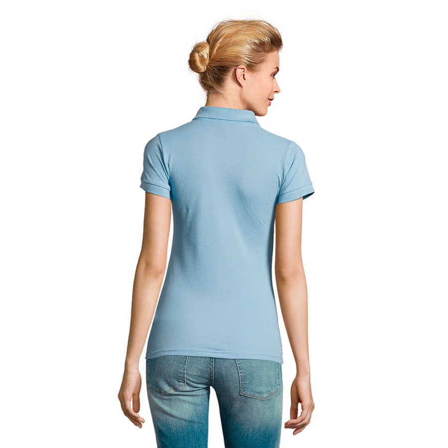 Поло женское PERFECT WOMEN 180, голубой-2