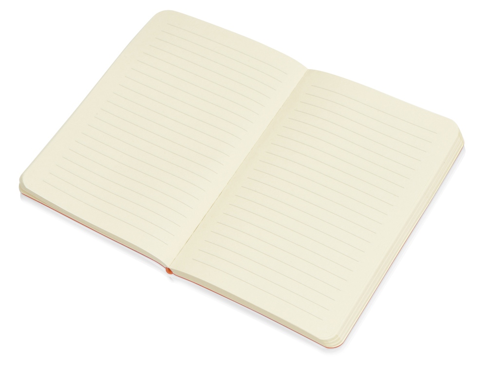 Блокнот А6 Softy small 9*13,8 см в мягкой обложке, оранжевый-1