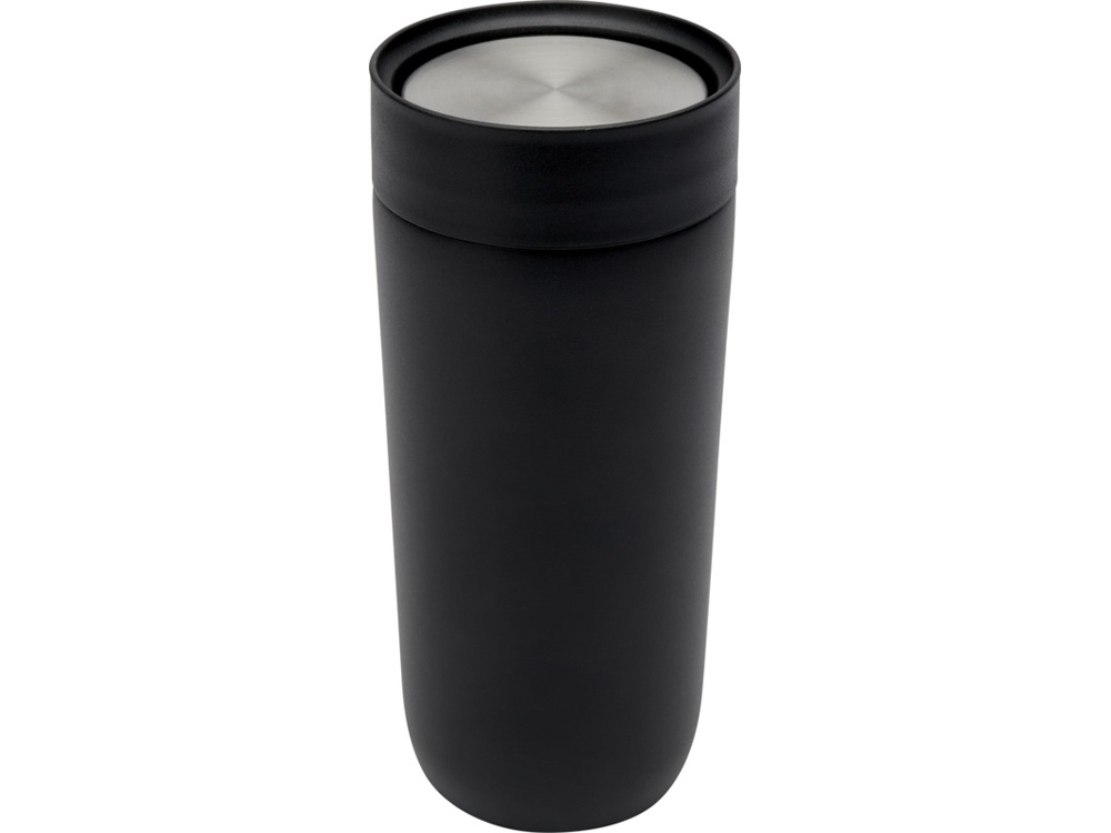 Camden кружка из нержавеющей стали, сертифицированный RCS, 350 м, сплошной черный-3