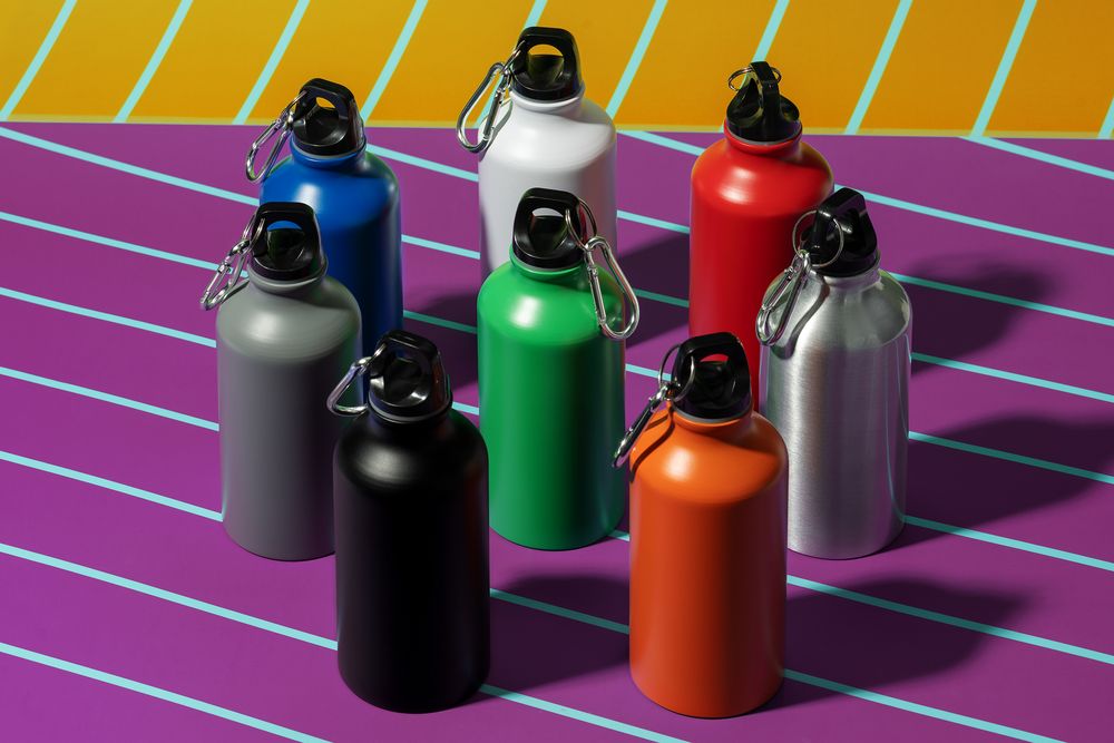 Бутылка для воды Funrun 400, зеленая-2