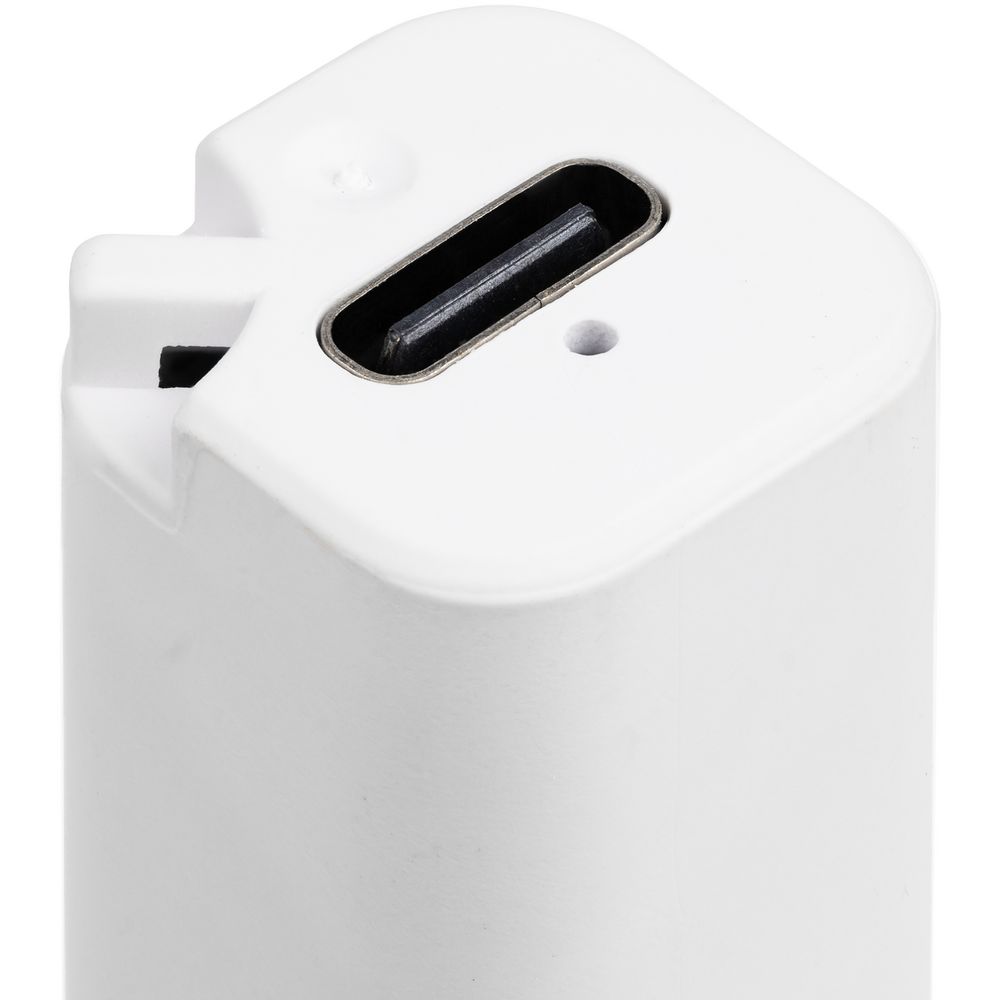 Фонарик аккумуляторный Falkirk, белый-3