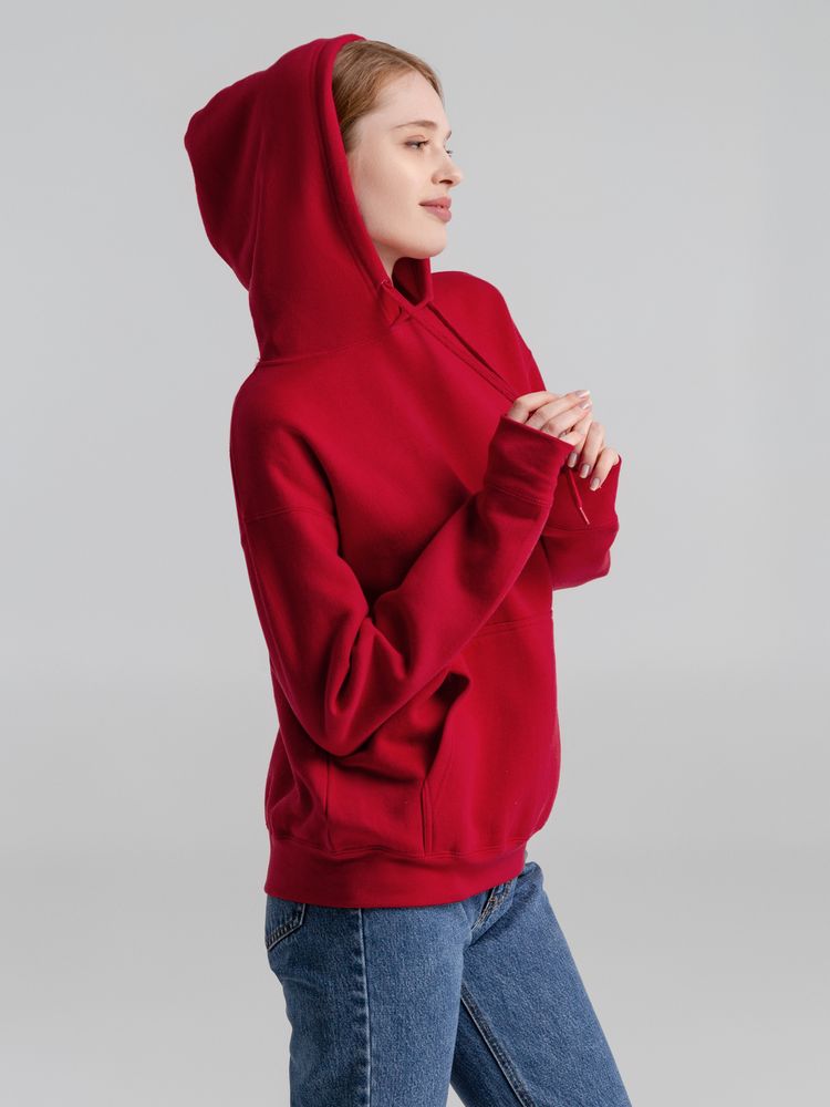 Толстовка с капюшоном Slam 320, красная-7