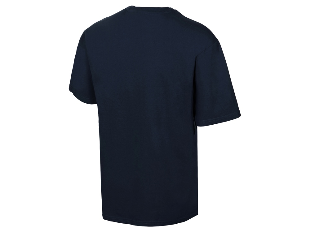Футболка из френч терри Warsaw унисекс 220гр, темно-синий-7