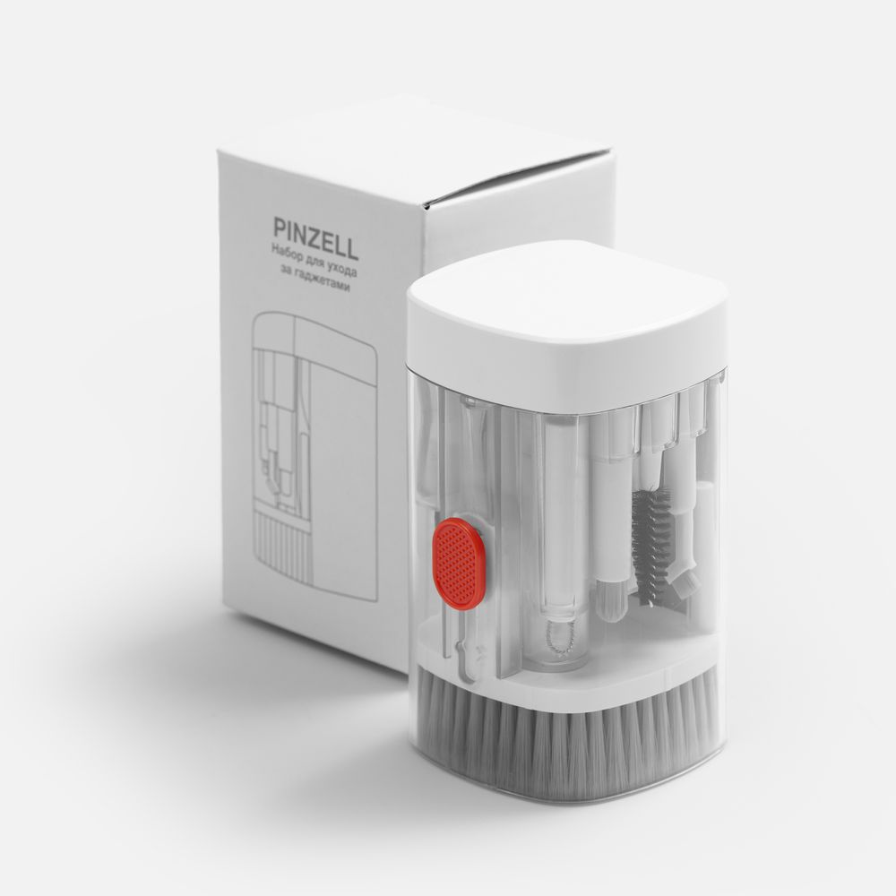 Набор для ухода за гаджетами Pinzell, белый-4