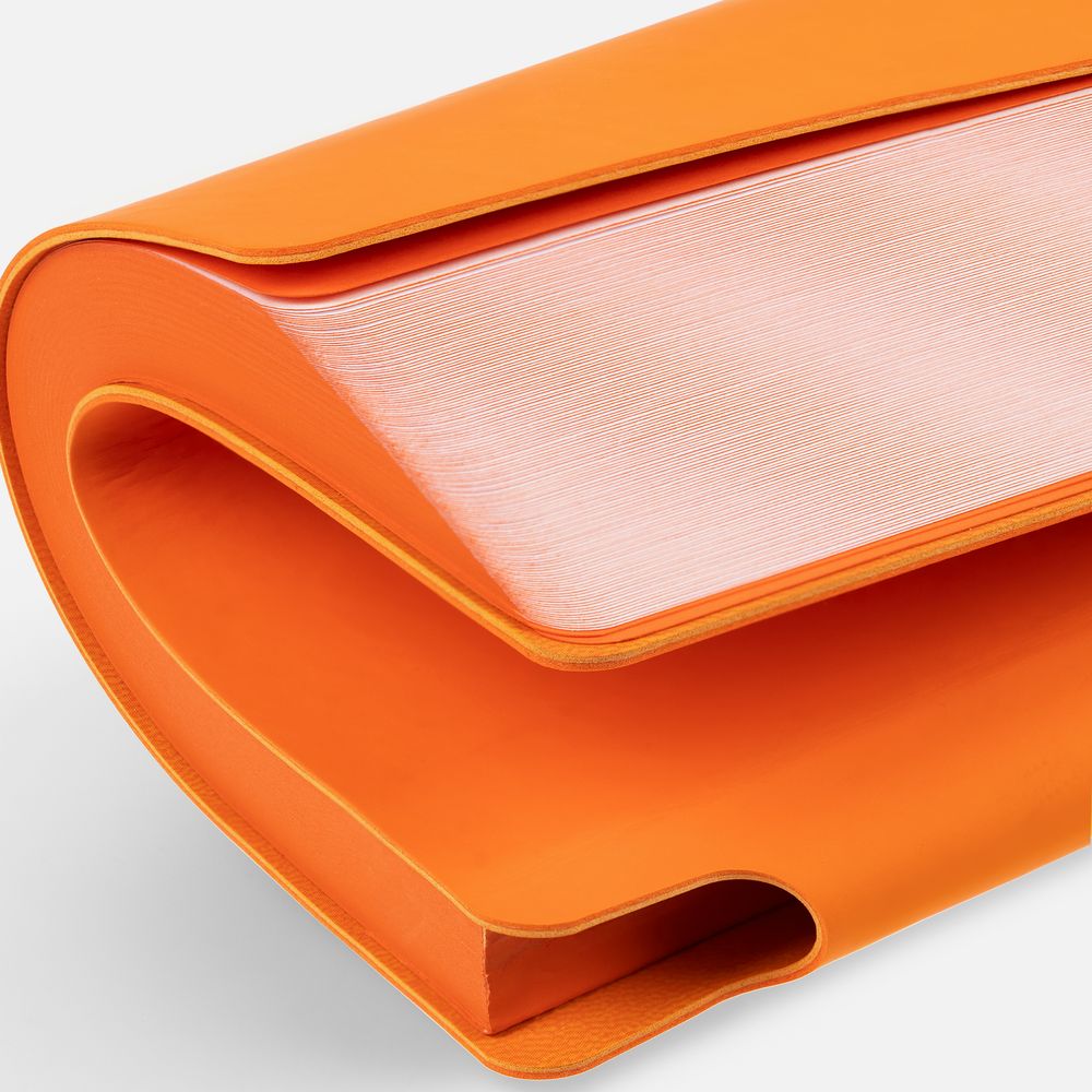 Ежедневник Flexpen Shall, недатированный, оранжевый-3