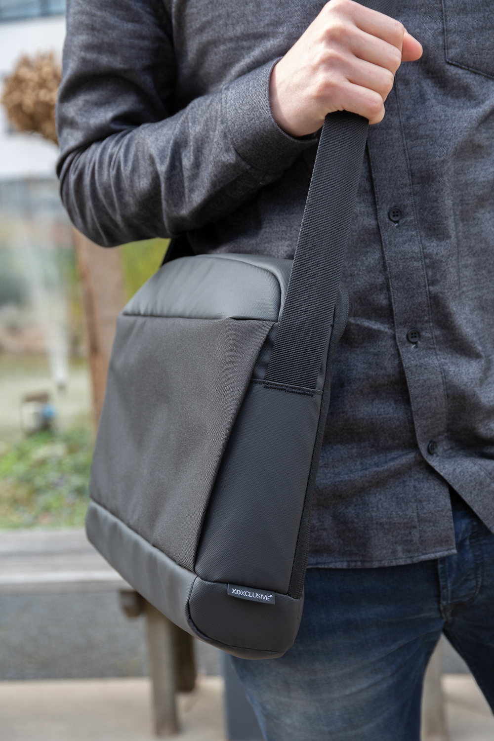 Сумка Madrid для ноутбука с защитой RFID, 15,6”-10