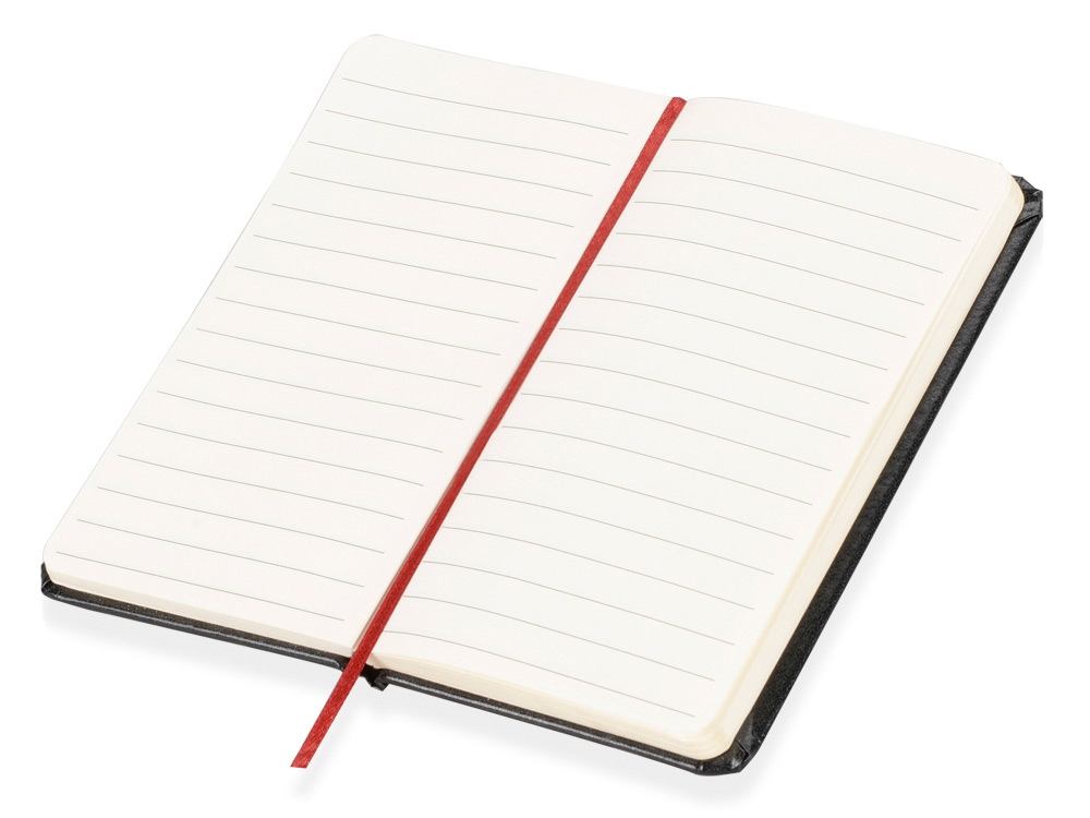 Блокнот Имлес, черный/красный-1