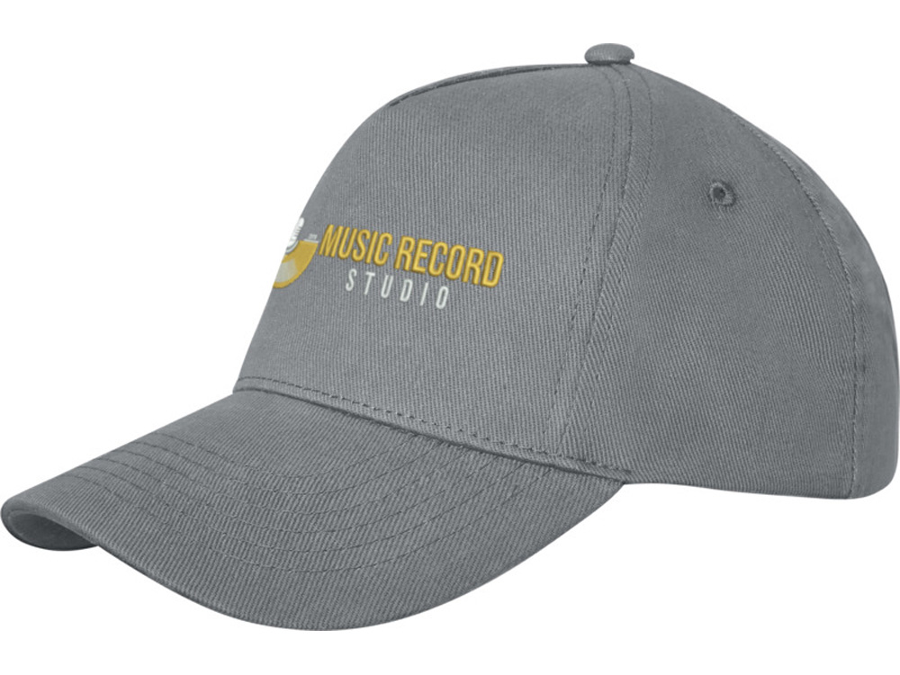 Кепка Doyle, 5 панелей, серый-3