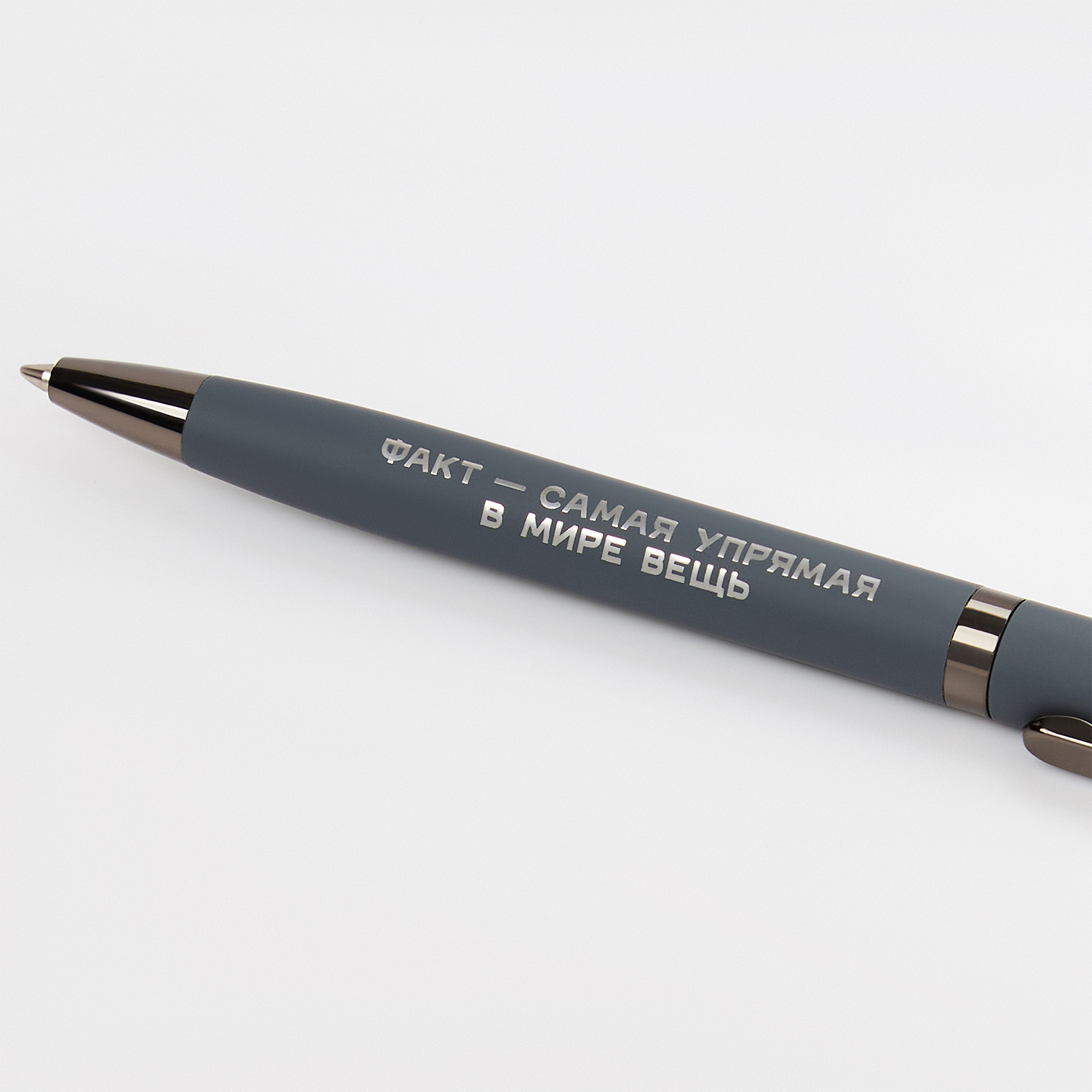 Шариковая ручка Nox, серая-10