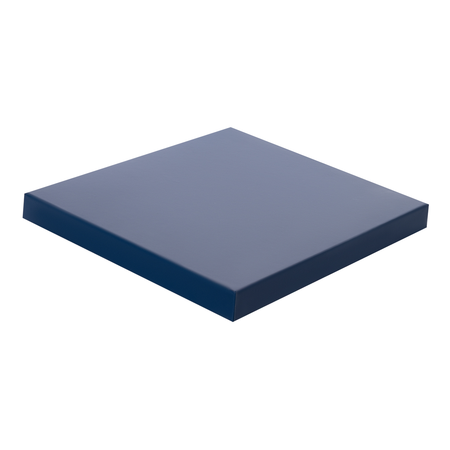 Подарочная коробка с ложементом для ежедневника, ручки и аккумулятора, синяя (под съемные ложементы)-5