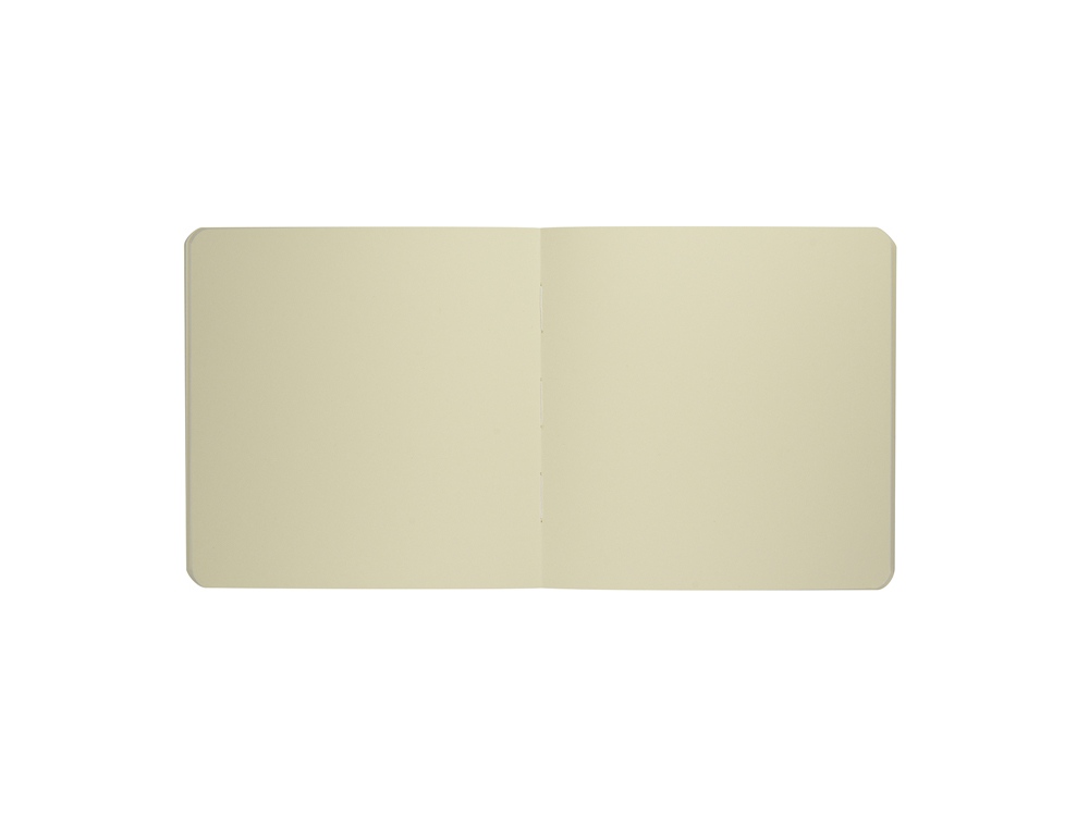 Скетчбук Sketch & Art в мягком переплете 145х145 мм, 100 л. бежевой бумаги 100 гр., мятный-3