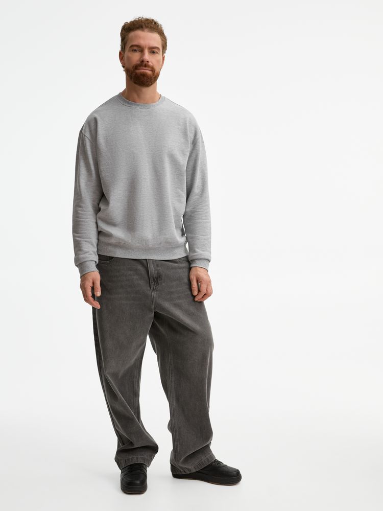 Свитшот унисекс Columbia, серый меланж-8