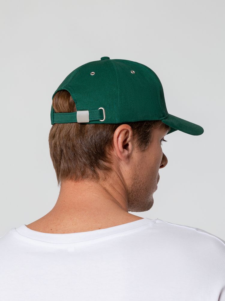 Бейсболка Standard, темно-зеленая-3