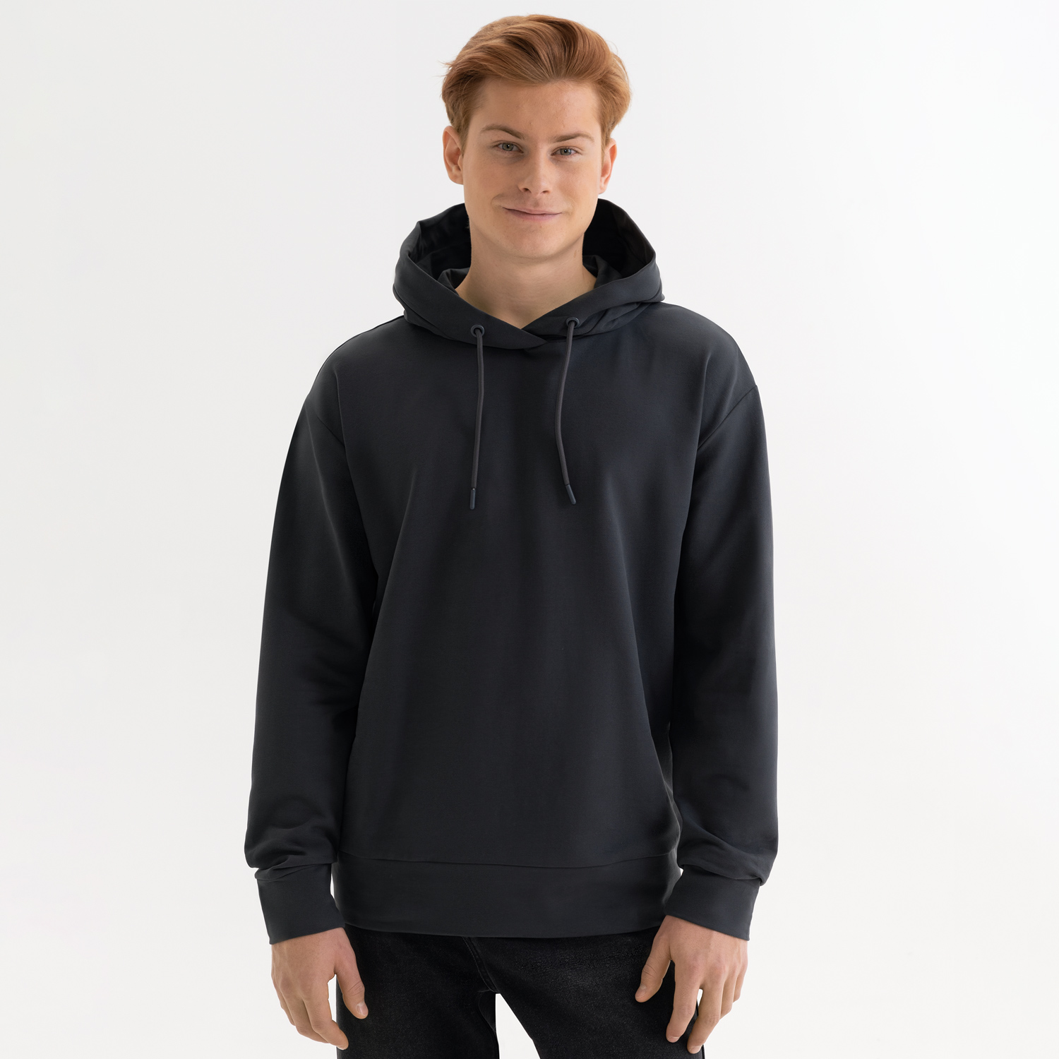 Худи с капюшоном, унисекс  ALEX антрацит-0