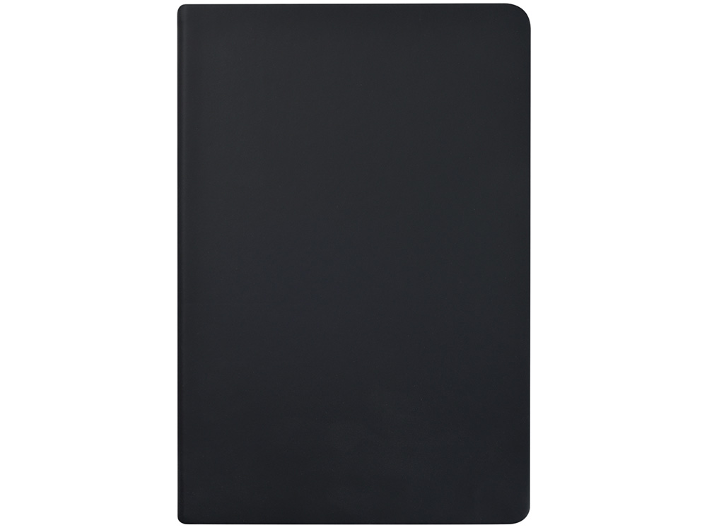 Ежедневник А5 Megapolis Color New soft-touch, черный-1