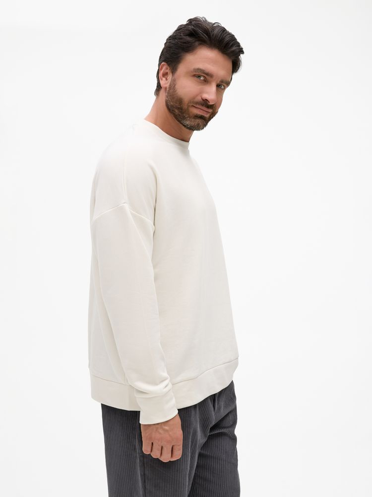 Свитшот унисекс S2, молочно-белый-3