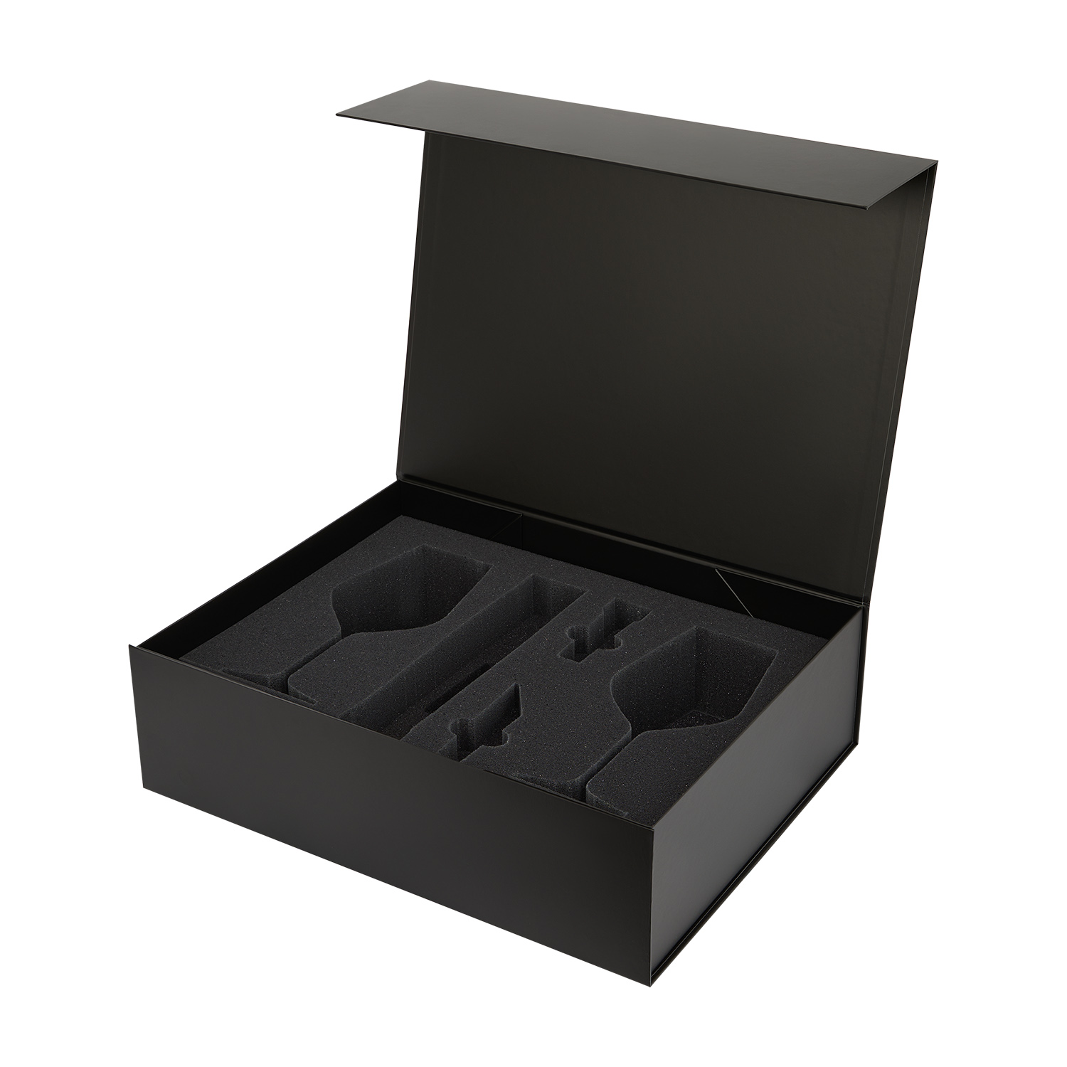 Ложемент под 2 бокала для вина + набор для вина Сакраменто (Sacramento) в большую коробку-трансформер (арт. 695722)-1