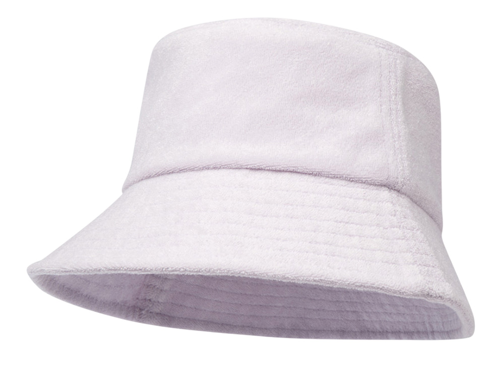 Панама Melo из переработанного махрового материала, сертифицированного GRS - Lilac-0