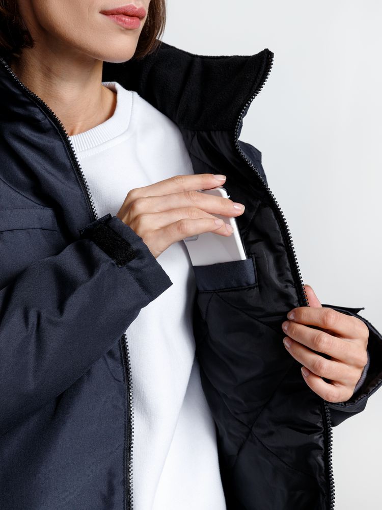 Куртка-трансформер унисекс Astana, темно-синяя-6