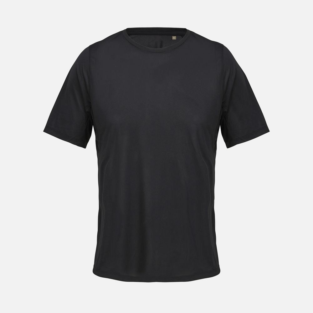 Футболка спортивная унисекс Storm, черная-0