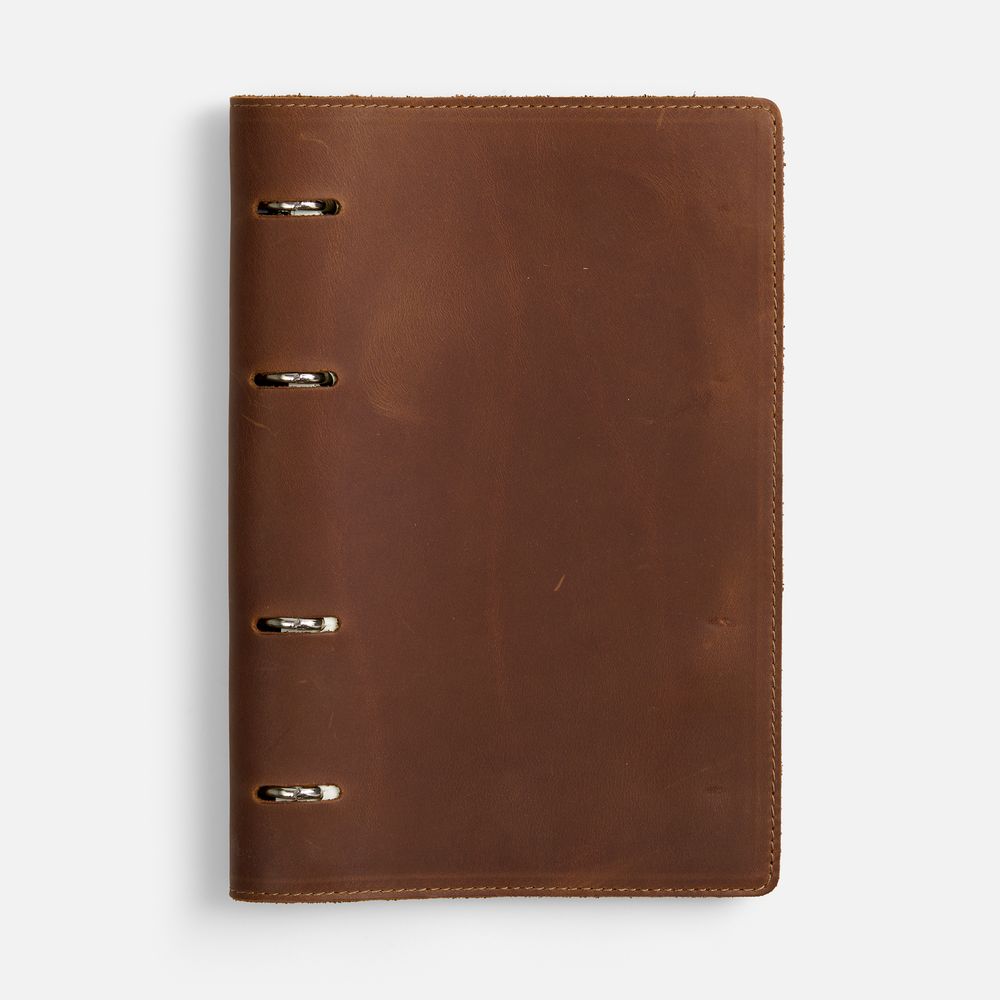 Ежедневник inStream, недатированный, коричневый-0