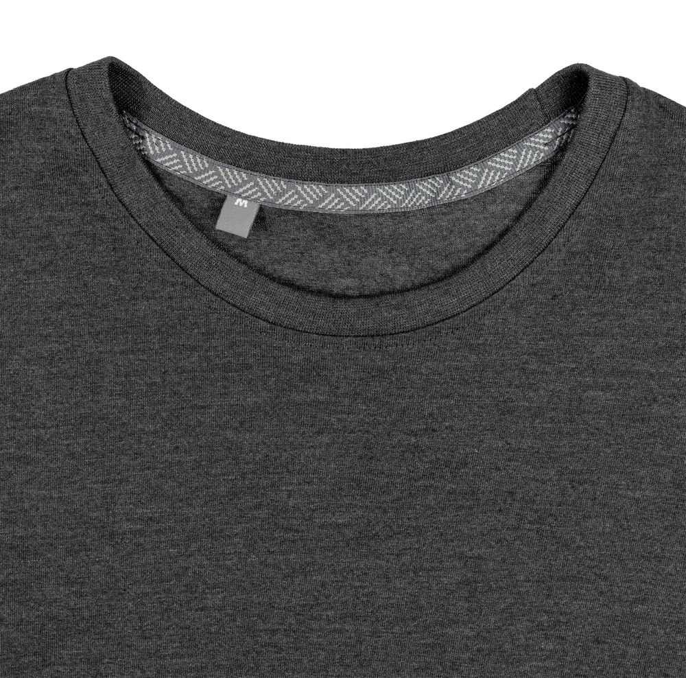 Футболка унисекс Firm Wear, черный меланж-4