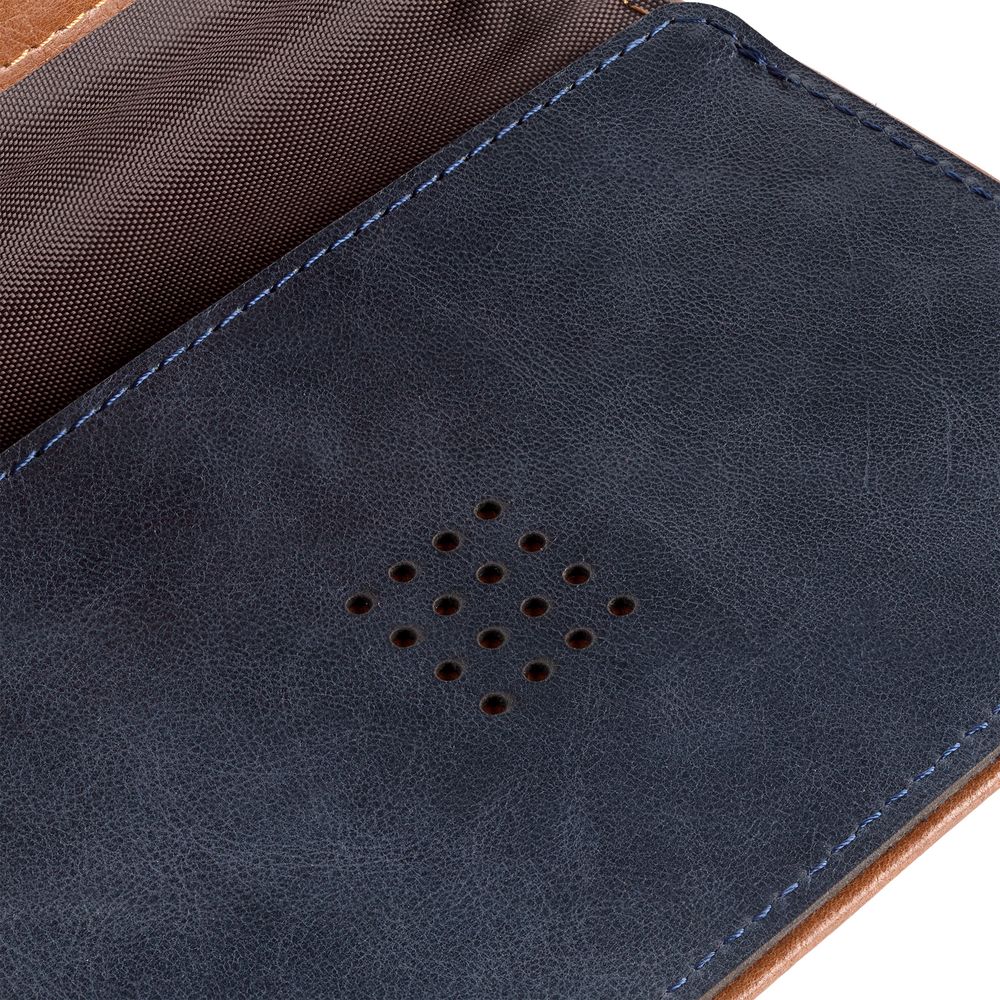 Блокнот Kalsa Palermo, синий-4