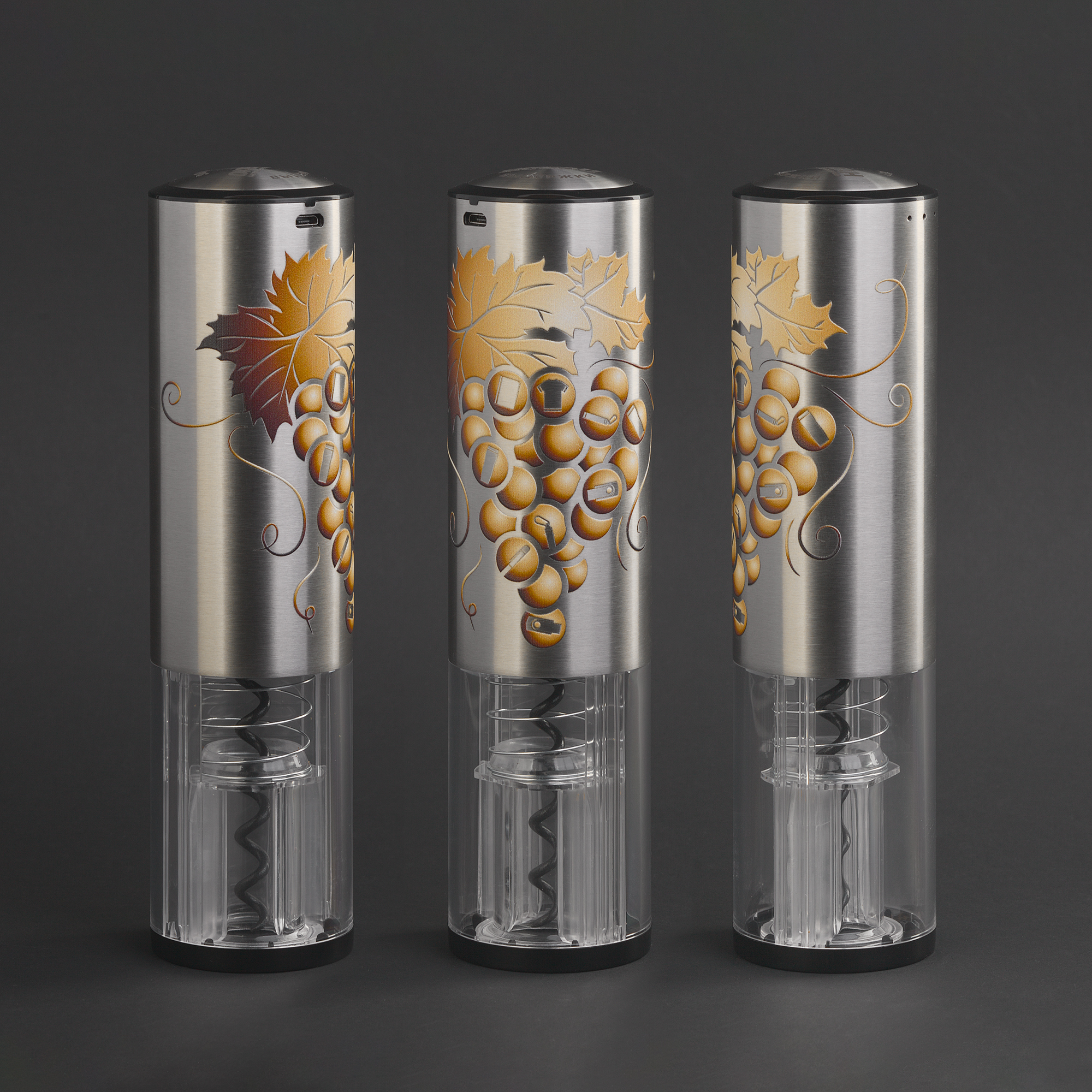 Штопор автоматический "Сомелье" с батареей, 500 mAh-3