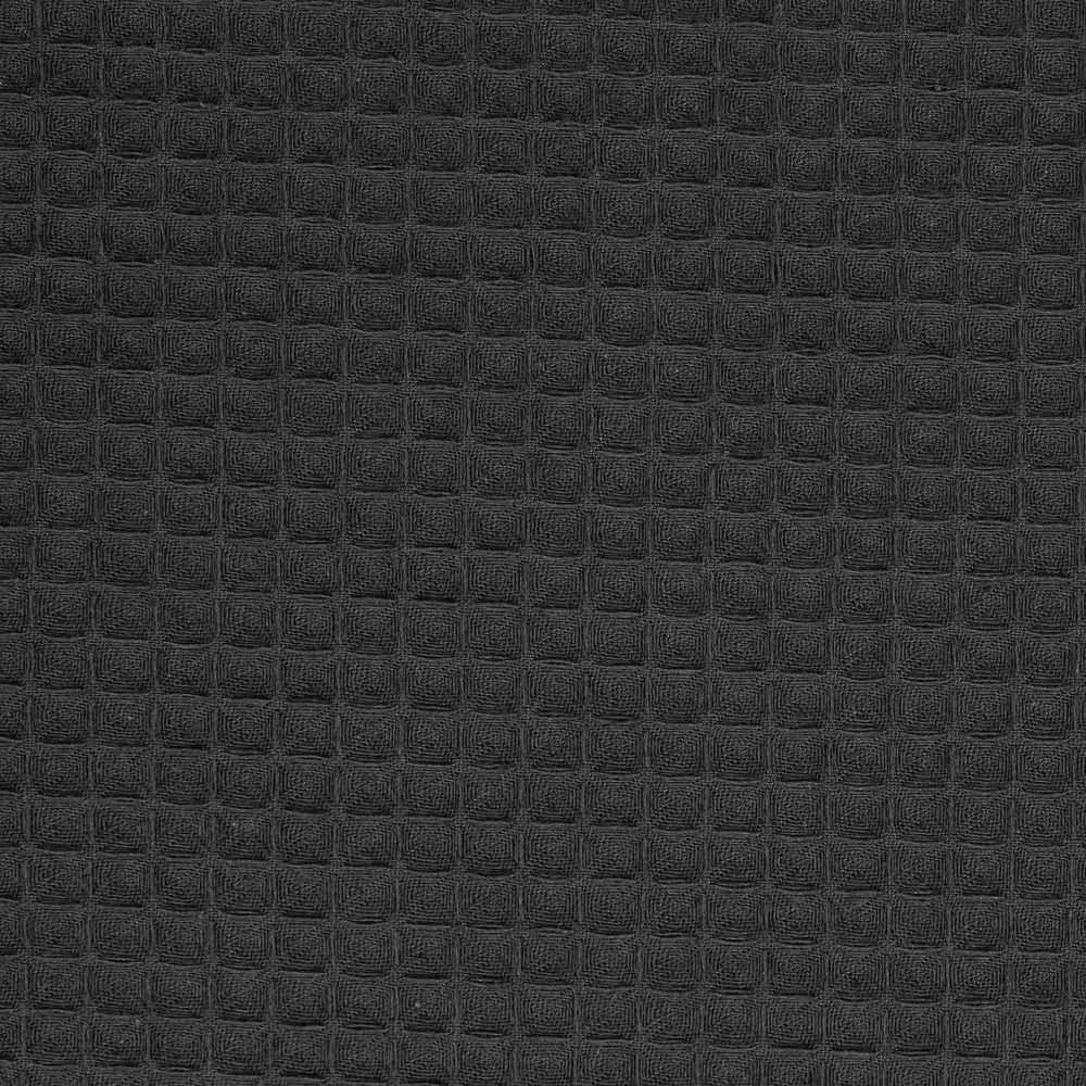 Халат вафельный Kimono, черный-3