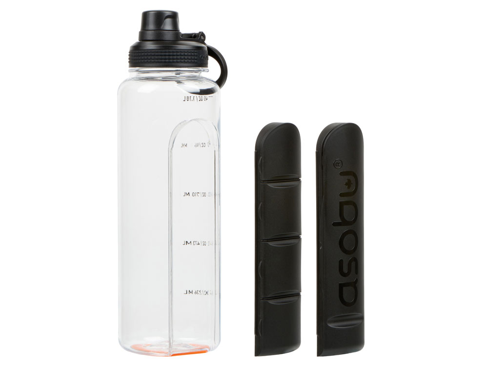 Бутылка для воды Electrolyte, черный-5