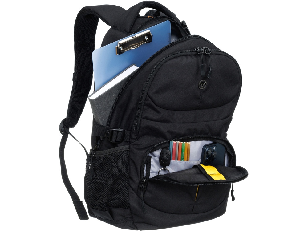 Рюкзак TORBER ROCKIT, чёрный, полиэстер, 33х15х45 см, 22 л-8