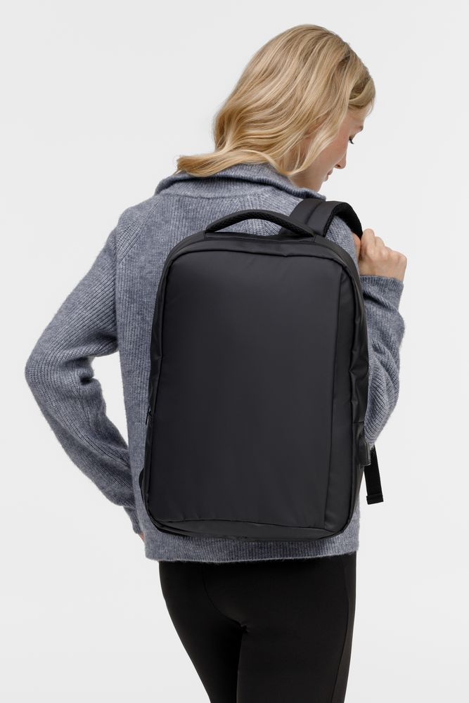 Рюкзак для ноутбука Belp, черный-4