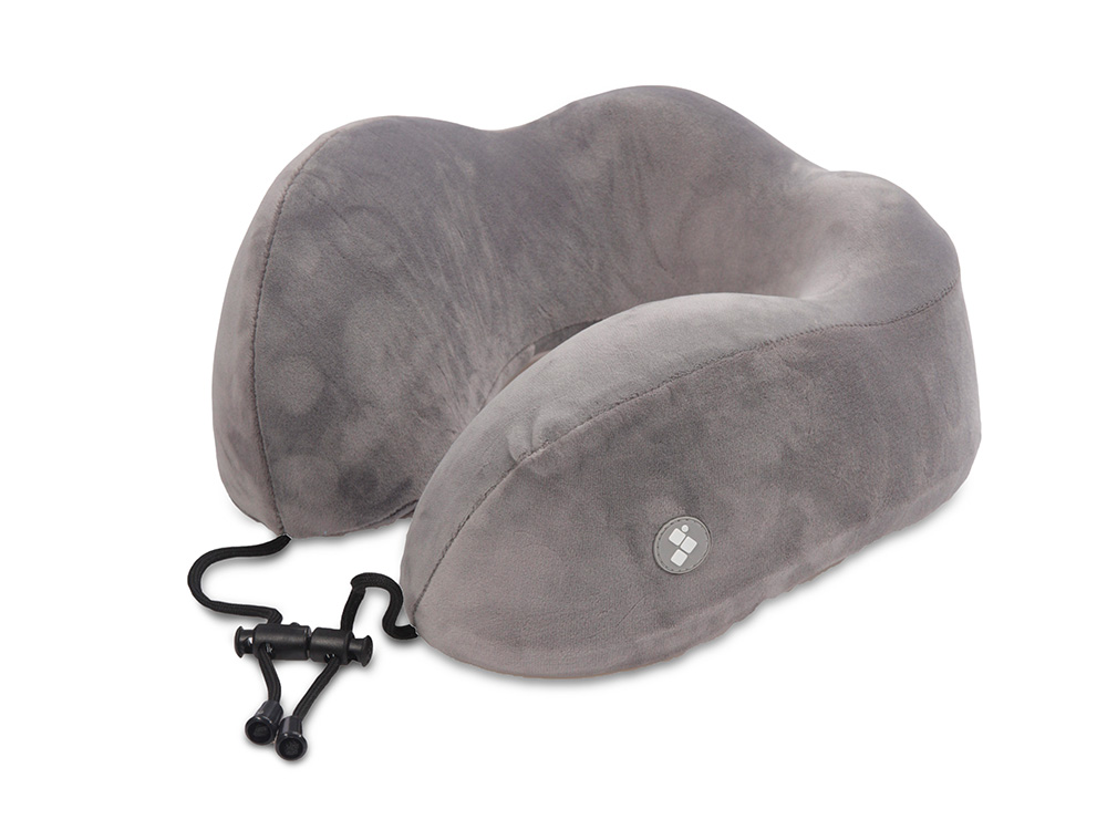 Подушка для путешествий с эффектом памяти Мемо Bluewinder Grey-0