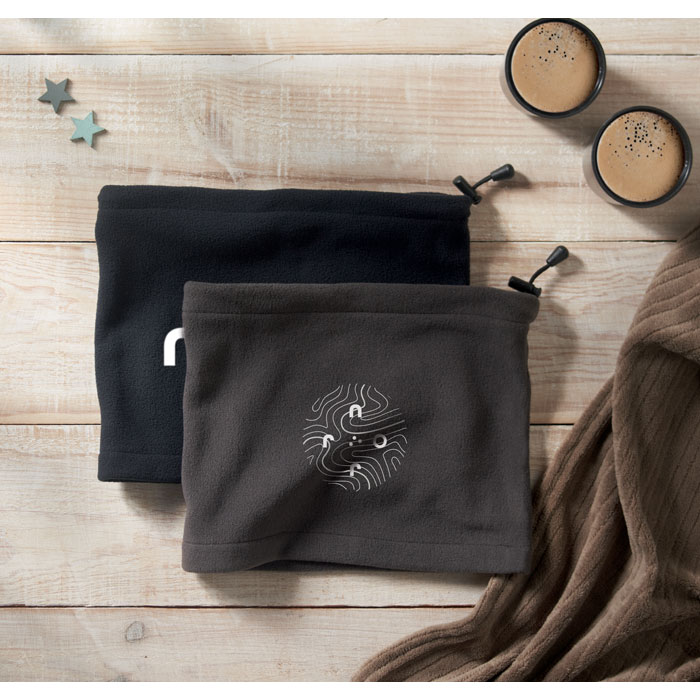 Fleece multiuse beanie, каменный серый-4