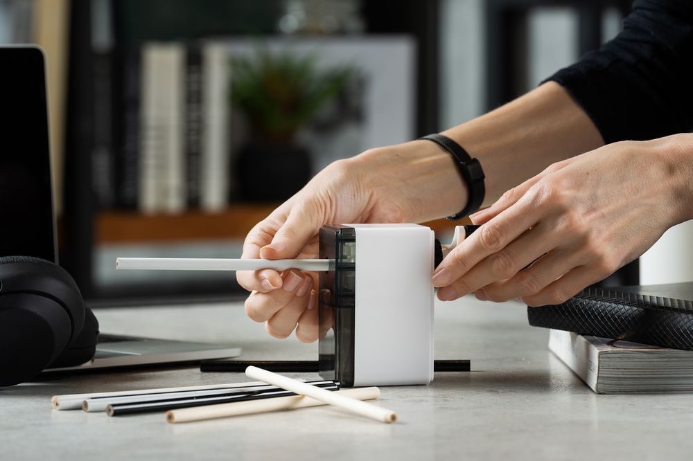 Карандаш незаточенный Draft Craft, натуральный-1