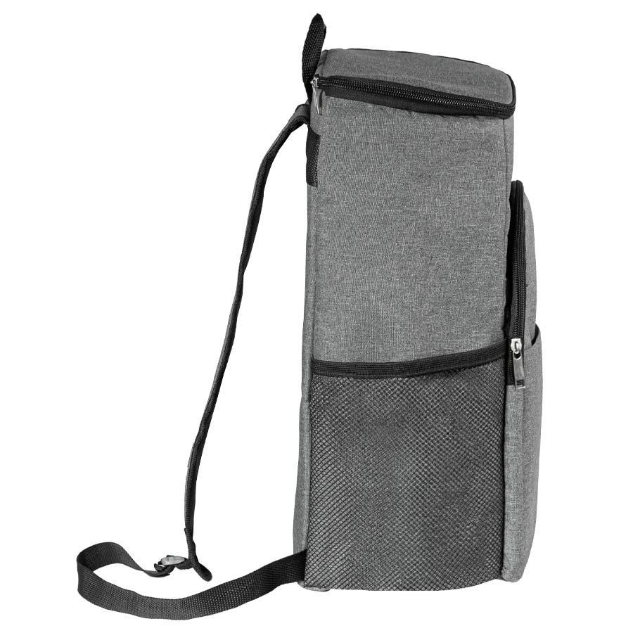 Терморюкзак "PUT", 39 x 27 x 18 см, полиэстер 300D, PEVA, серый меланж, серый меланж-4