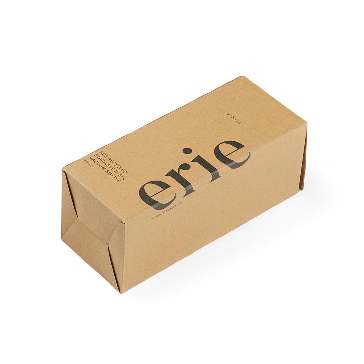 Термобутылка VINGA Erie из переработанной стали RCS, 450 мл-1