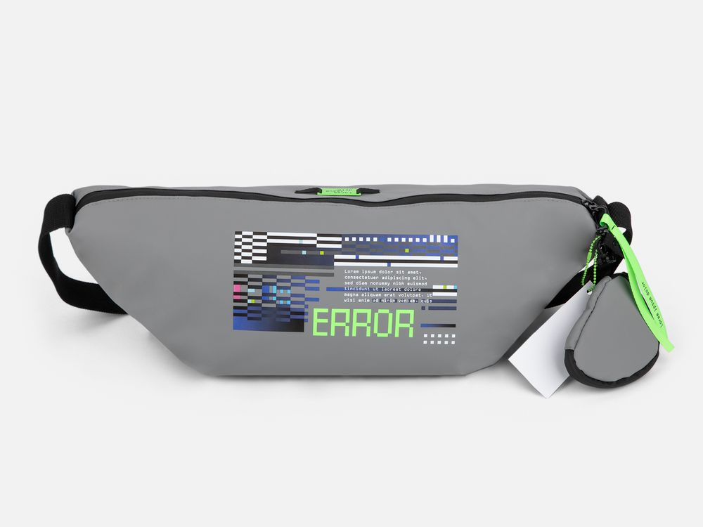 Сумка через плечо Altro, серая-4