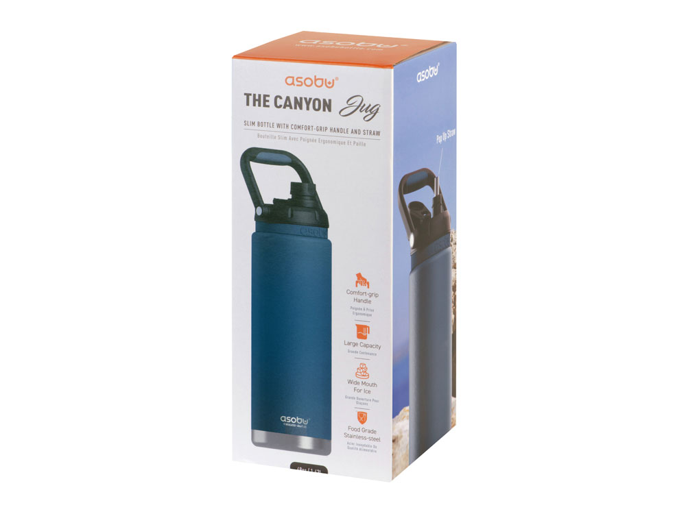 Вакуумный термос Canyon Jug, синий, 1430 мл-14