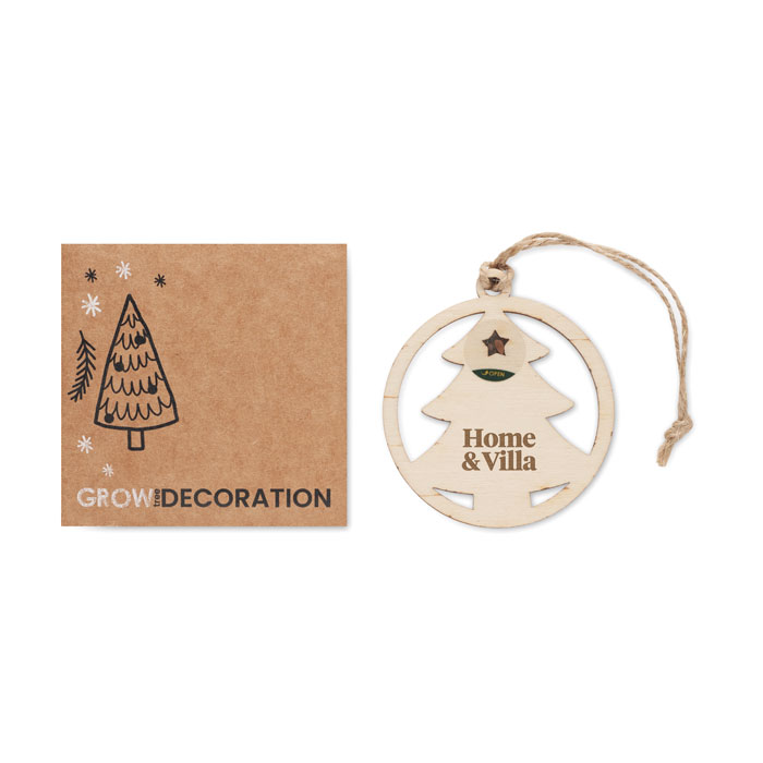 Украшение деревянное, древесный-6