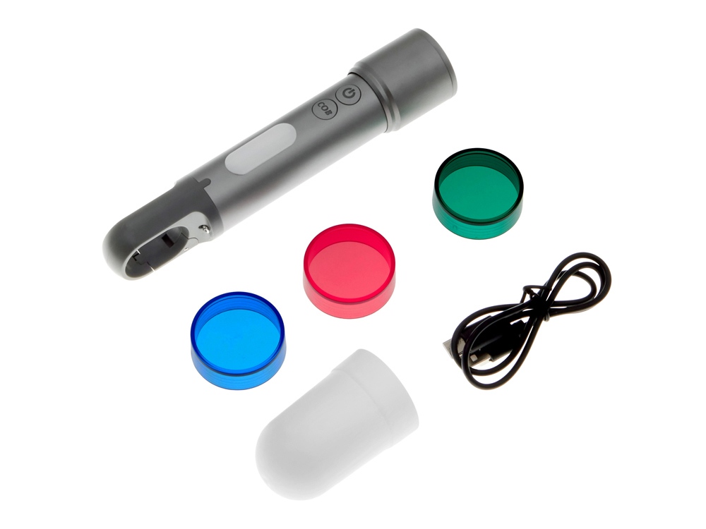 Фонарь аккумуляторный с регулируемым фокусом Vortez, 9 режимов, 650 Лм-6