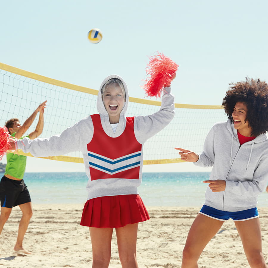 Толстовка мужская UNIQUE HOODIE 280, серый-4