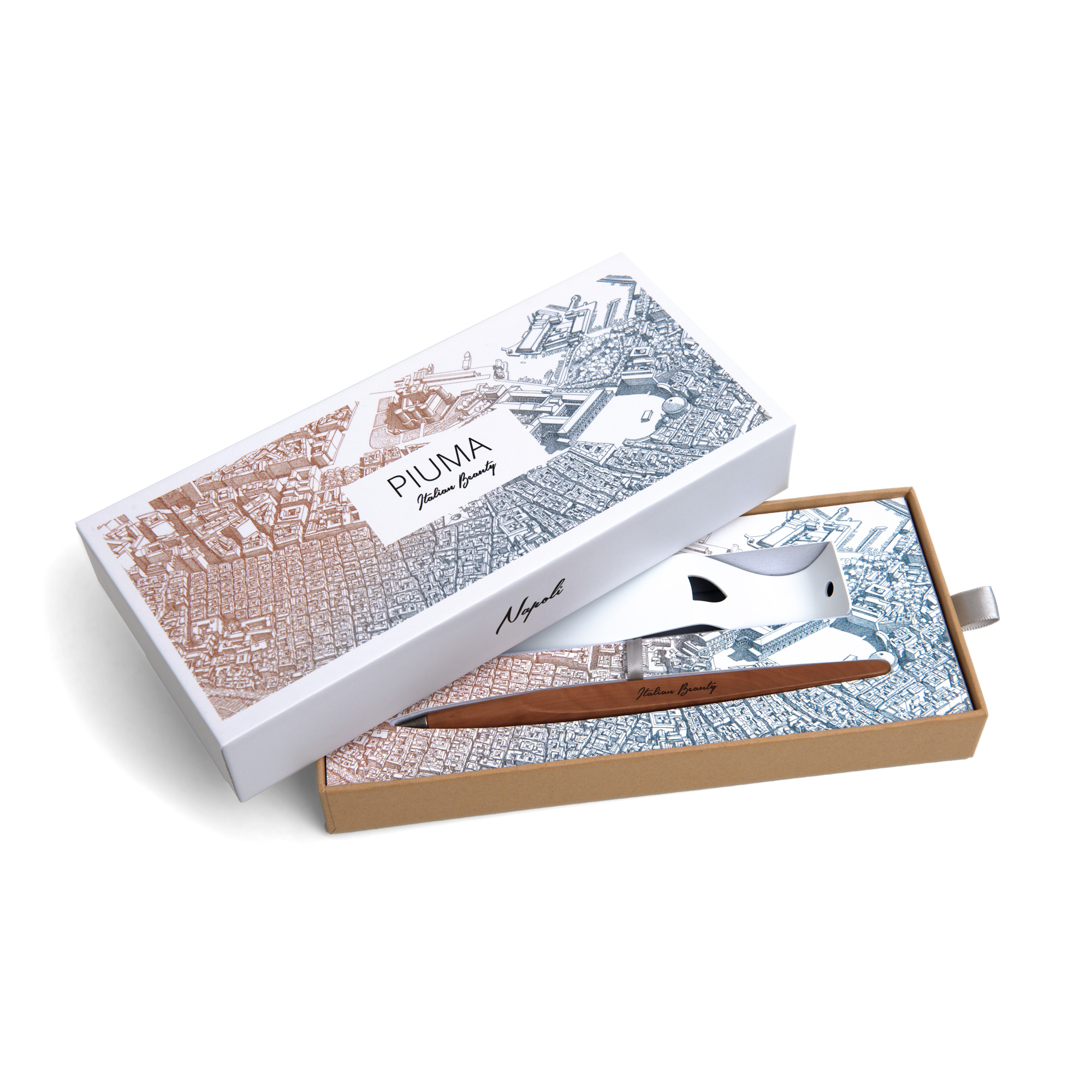 Вечная ручка Pininfarina Piuma ITALIAN BEAUTY NAPOLI-6