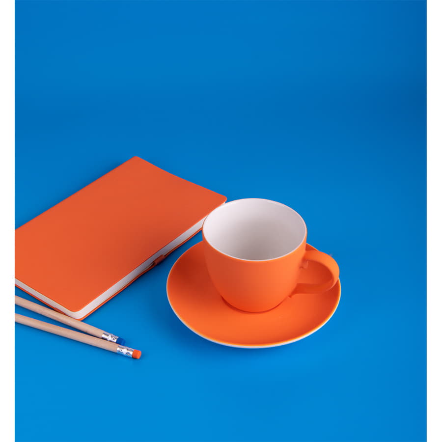 Чайная пара TENDER с прорезиненным покрытием, синий-4