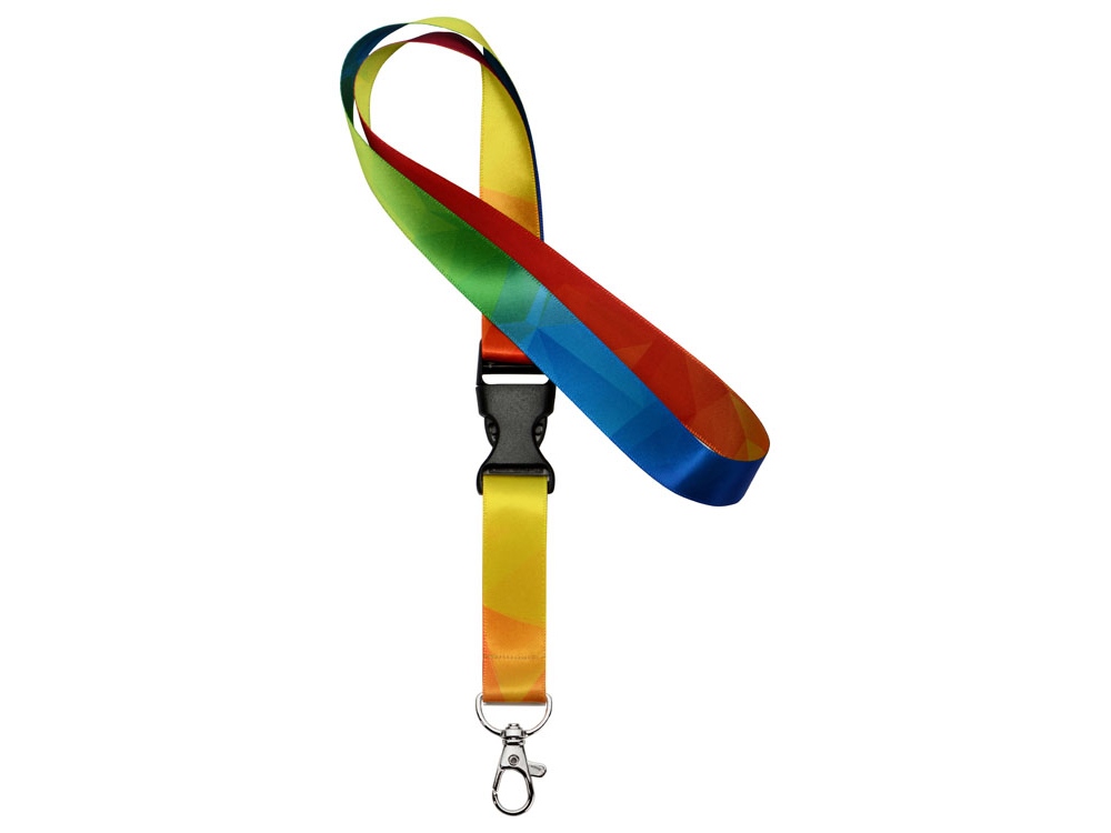 Ланъярд с карабином и межуровневым замком-1