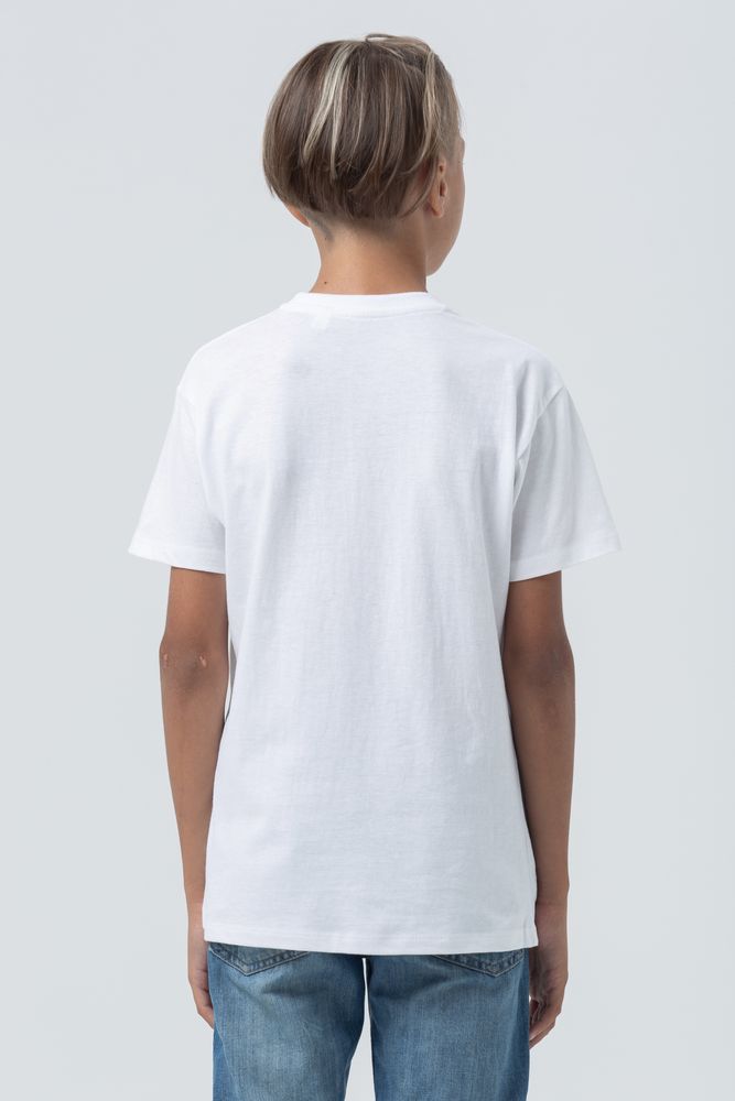 Футболка детская Regent Fit Kids, белая-3