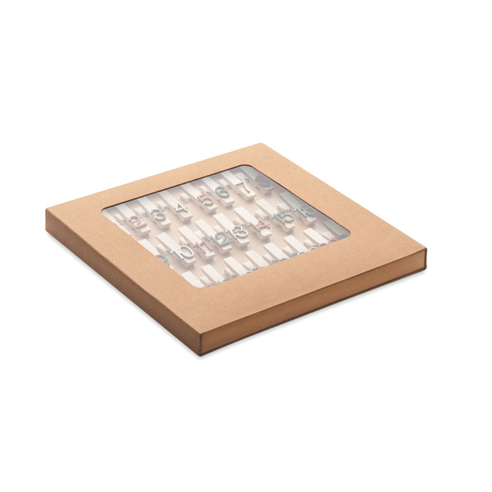 Набор зажимов, древесный-4