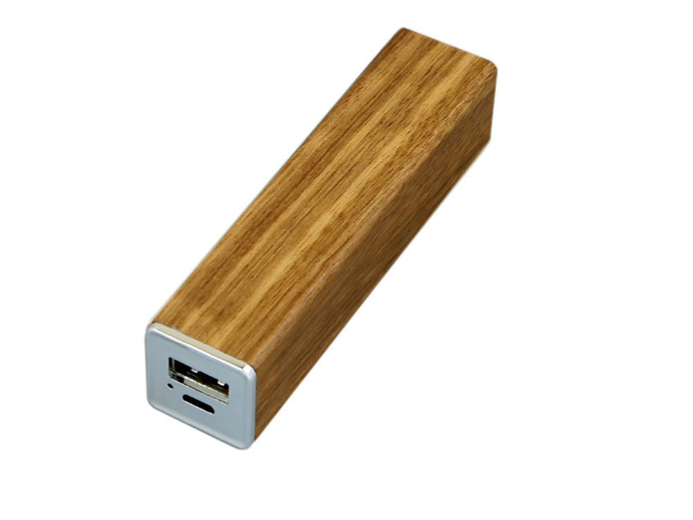 PB-wood1 Универсальное зарядное устройство power bank прямоугольной формы. 2200MAH. Красный-0