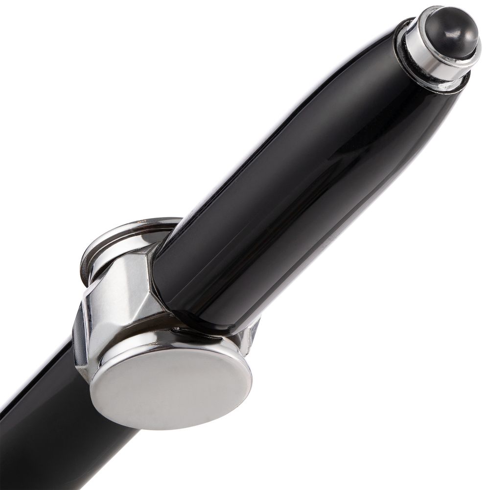 Ручка-спиннер Flipen с фонариком, черная-2